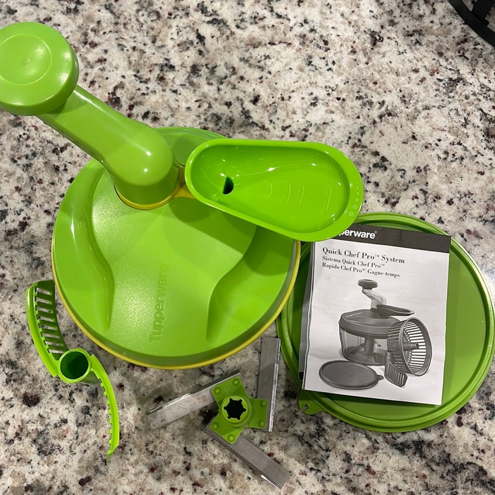 Tupperware Quick Chef Pro System